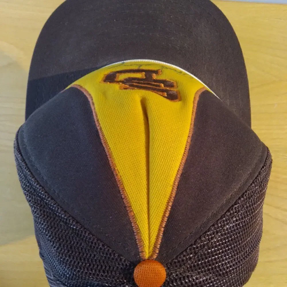 Vintage Twins San Diego Padres Snap Back Trucker Hat Autographed